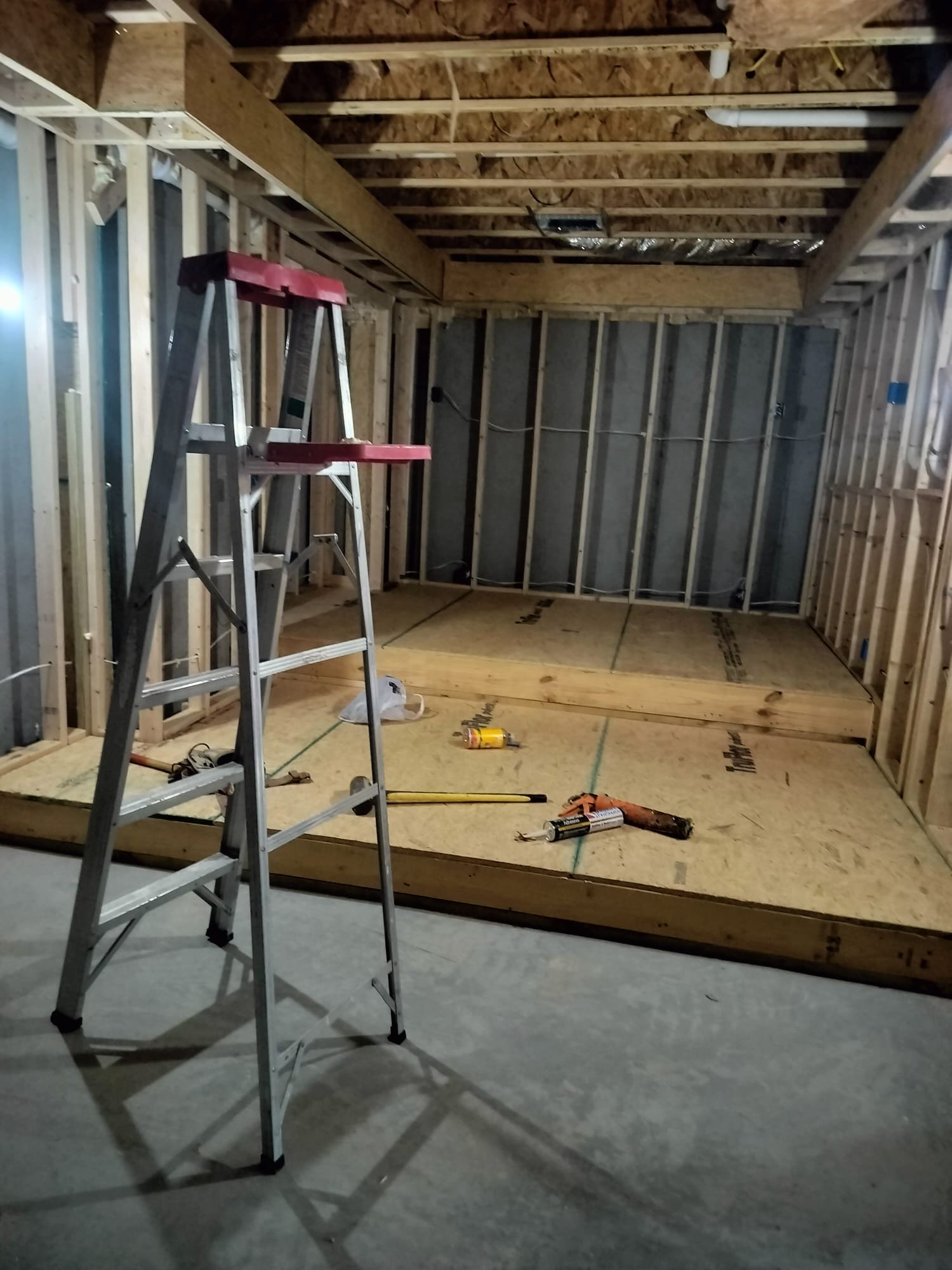 Finished basement photo 3